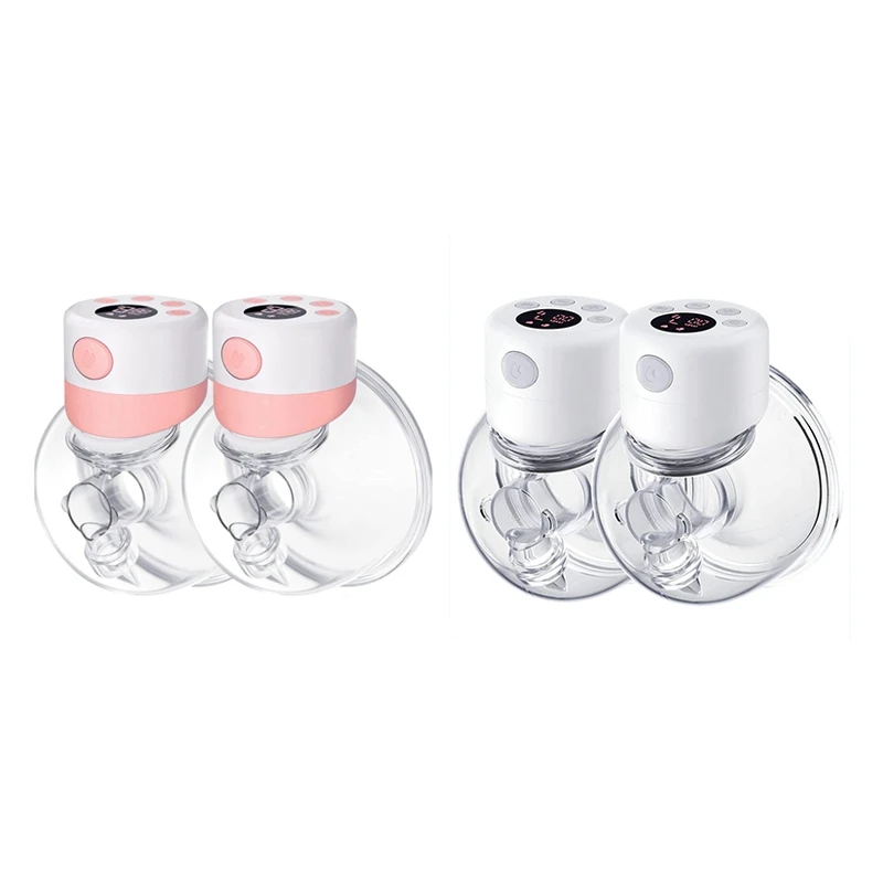 

Hands-Free Breast Pump,Wearable Portable Breast Pump Double Fit Flange,Travel Breast Pump,Electric Breast Pump