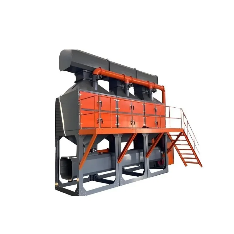 Catalytic combustion equipment manufacturers Purify air and waste treatment device Adsorption desorption Catalytic