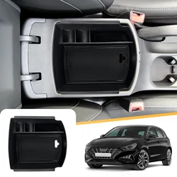 LFOTPP Car Armrest Storage Box for Hyundai i30 2017-2023 2024 Central Control Container Auto Interior Hyundai i30 Accessories