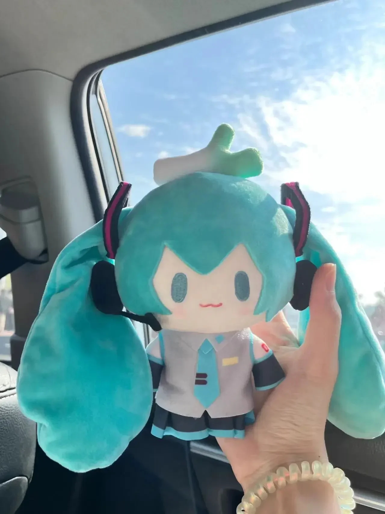 NEU Hatsune Miku Fufu Plüschpuppe Fuwafuwa Anime Kawaii Süße Coole Spielzeugpuppen Plüsch Zimmer Auto Schreibtisch Deko Geburtstagsgeschenk für Fans – Detail 2
