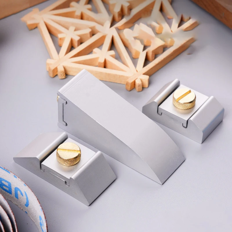 

Алюминиевая стойка для наждачной бумаги, шлифовальный зажим, внутренняя угловая плоскость, полировка, ручная наждачная бумага, шлифовальный зажим для шлифовальной машины для кожаных кромок