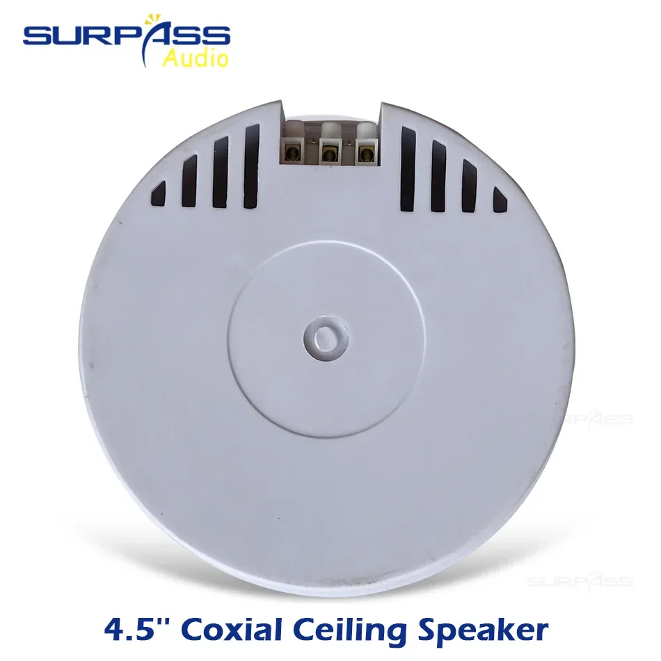 Pa sistema de cobertura traseira teto alto-falante chifre 4.5 polegada 6w no teto alto-falante para música de fundo de teatro em casa com boa qualidade