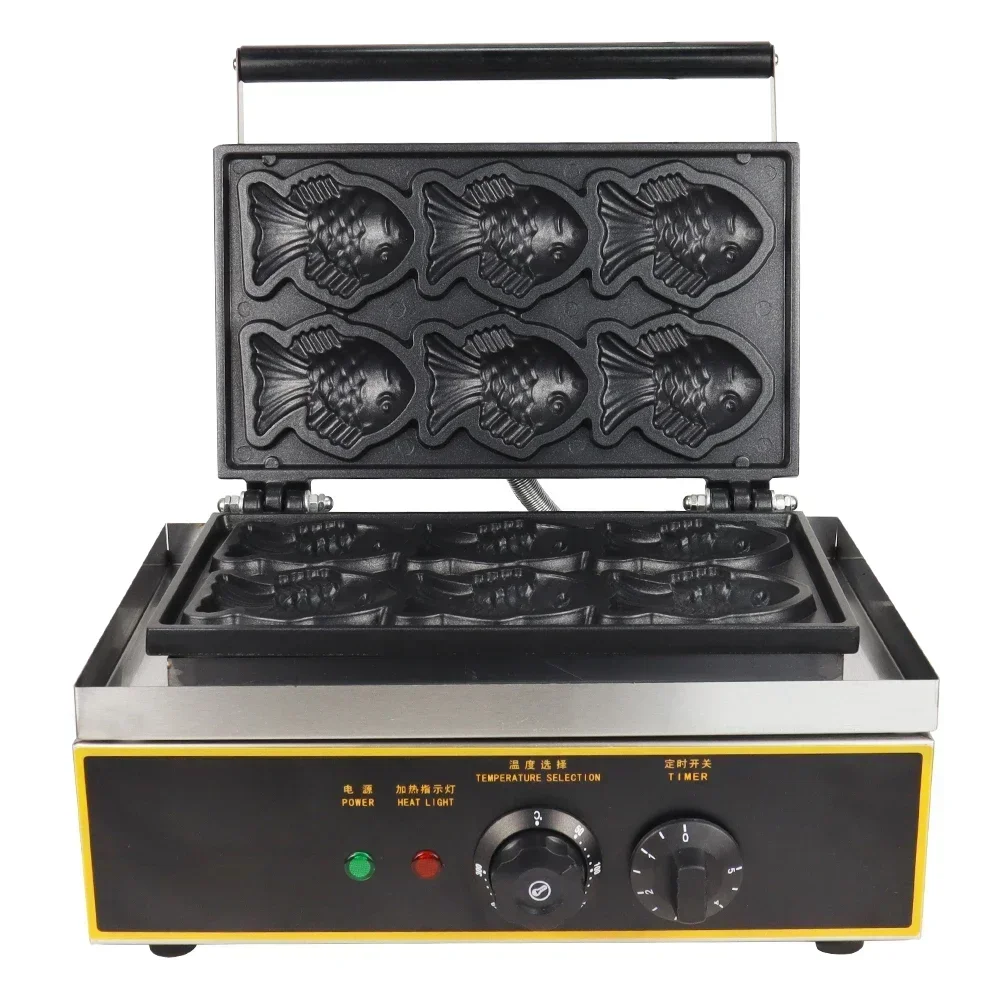 2026-Fish Cake Machine Korean Fish Cake Making Machine Waffle Makers Machine