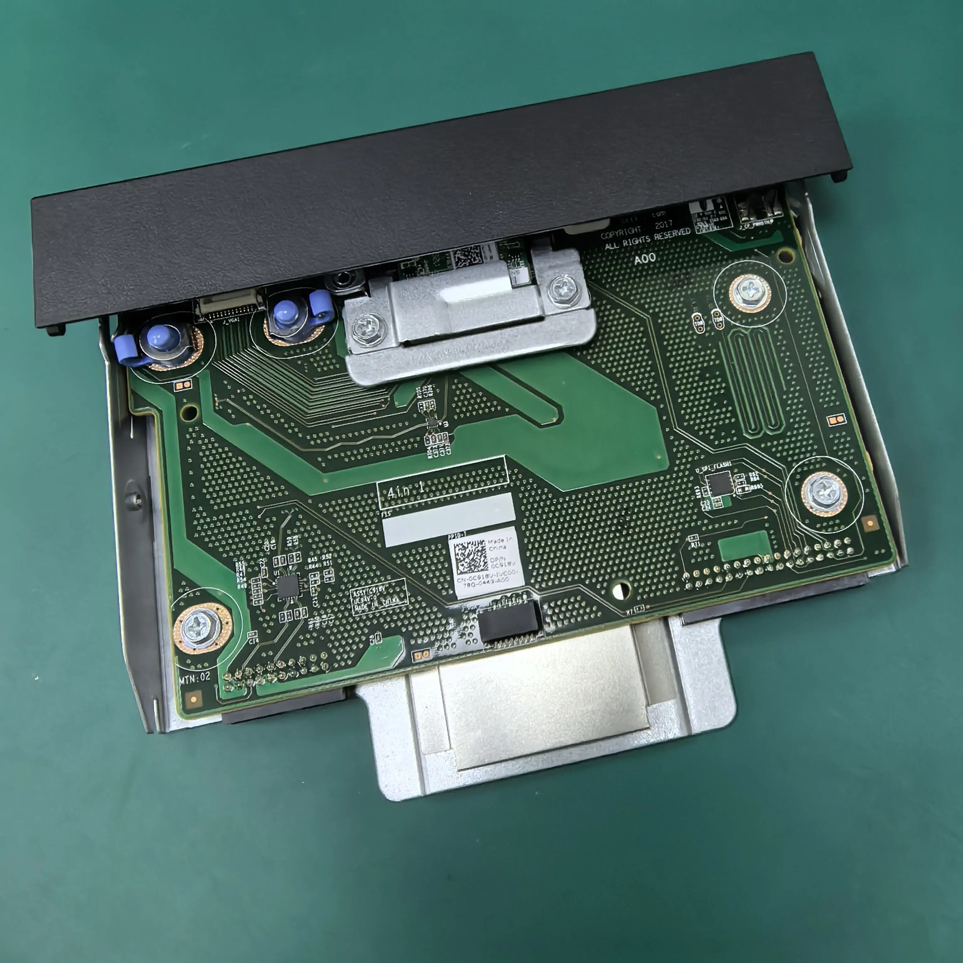 For Dell T640 Server Control Panel Power-on USB Module Panel, Logo-less C918V