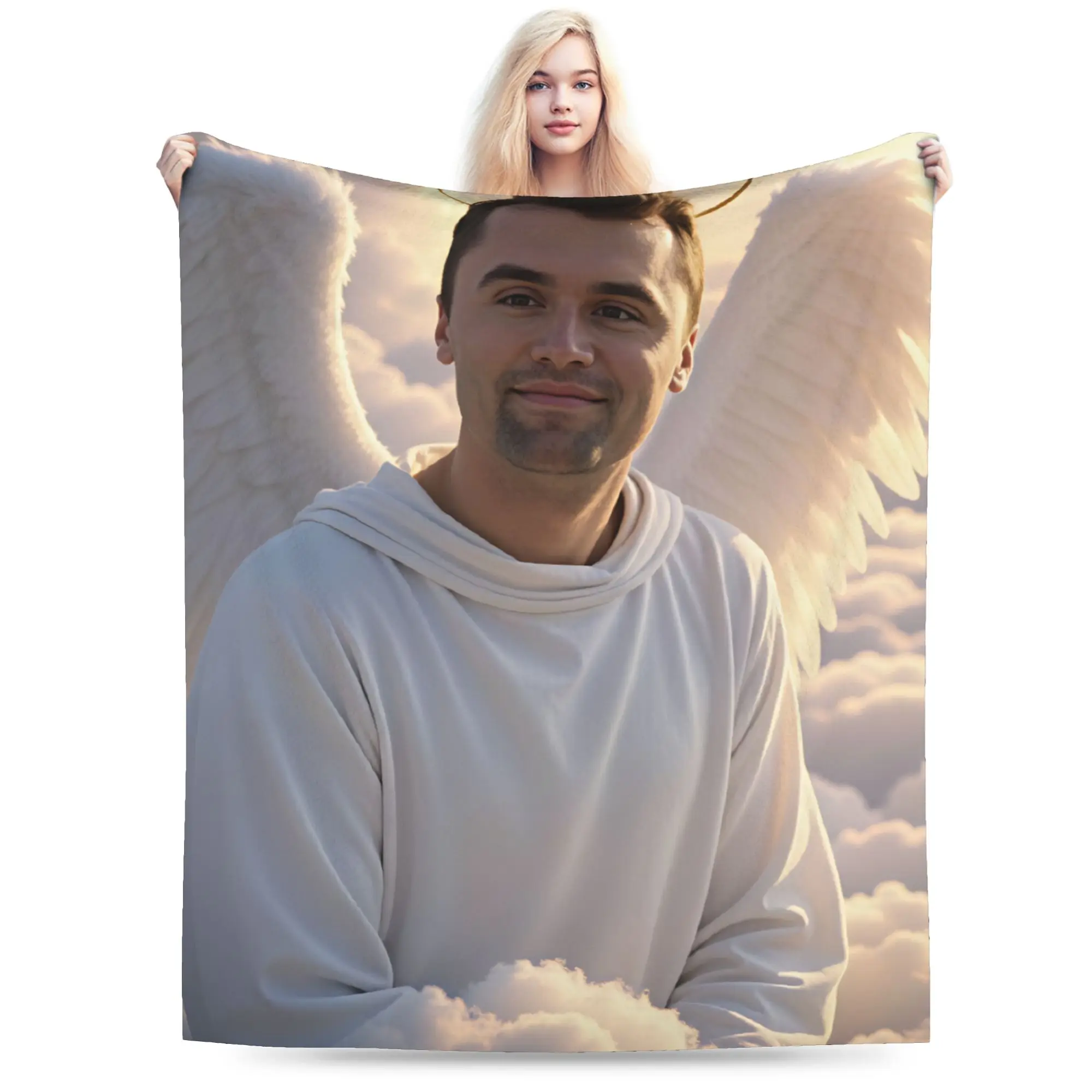 Super Warm Blanket Kids Adult Travel Funny Charlie Kirk Throw Blanket  Flannel For Couch Bed Comfortable Sofa Bed Cover