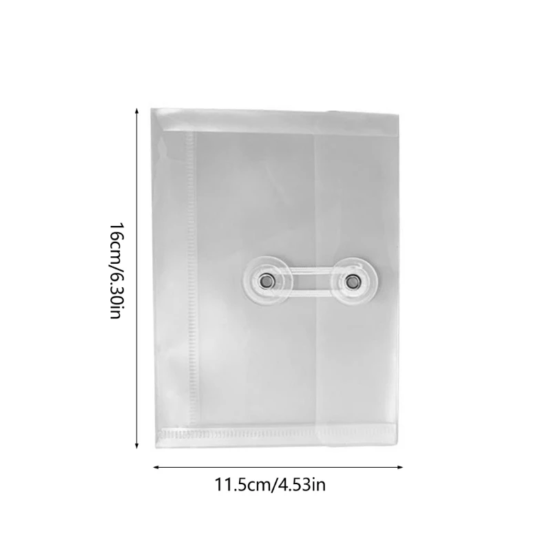 20x/Pack A 6 Folders Wallets Document Clear File Folder File Organiser