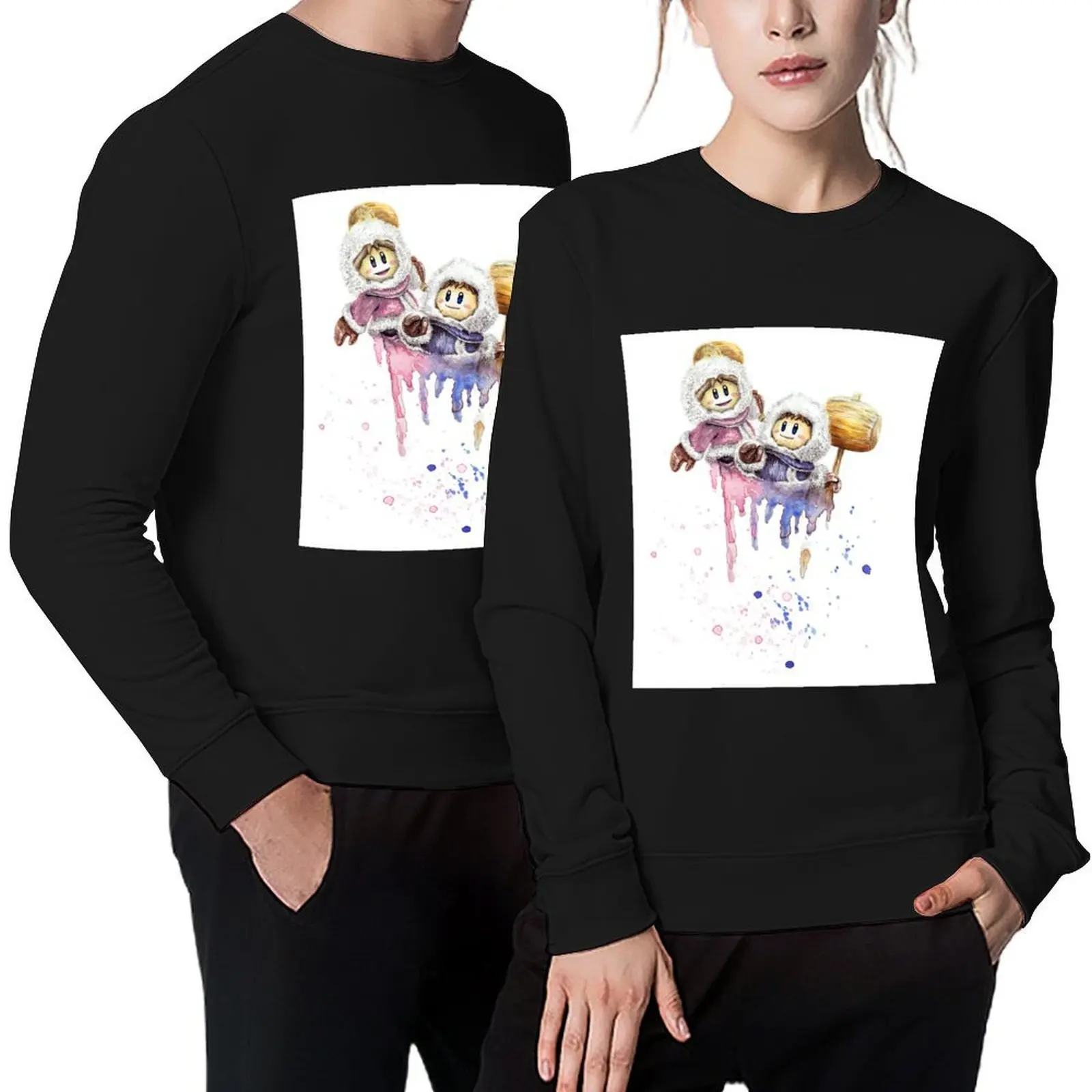

Ice Climbers Pullover autumn jacket men autumn blouse anime clothing oversize sweatshirts