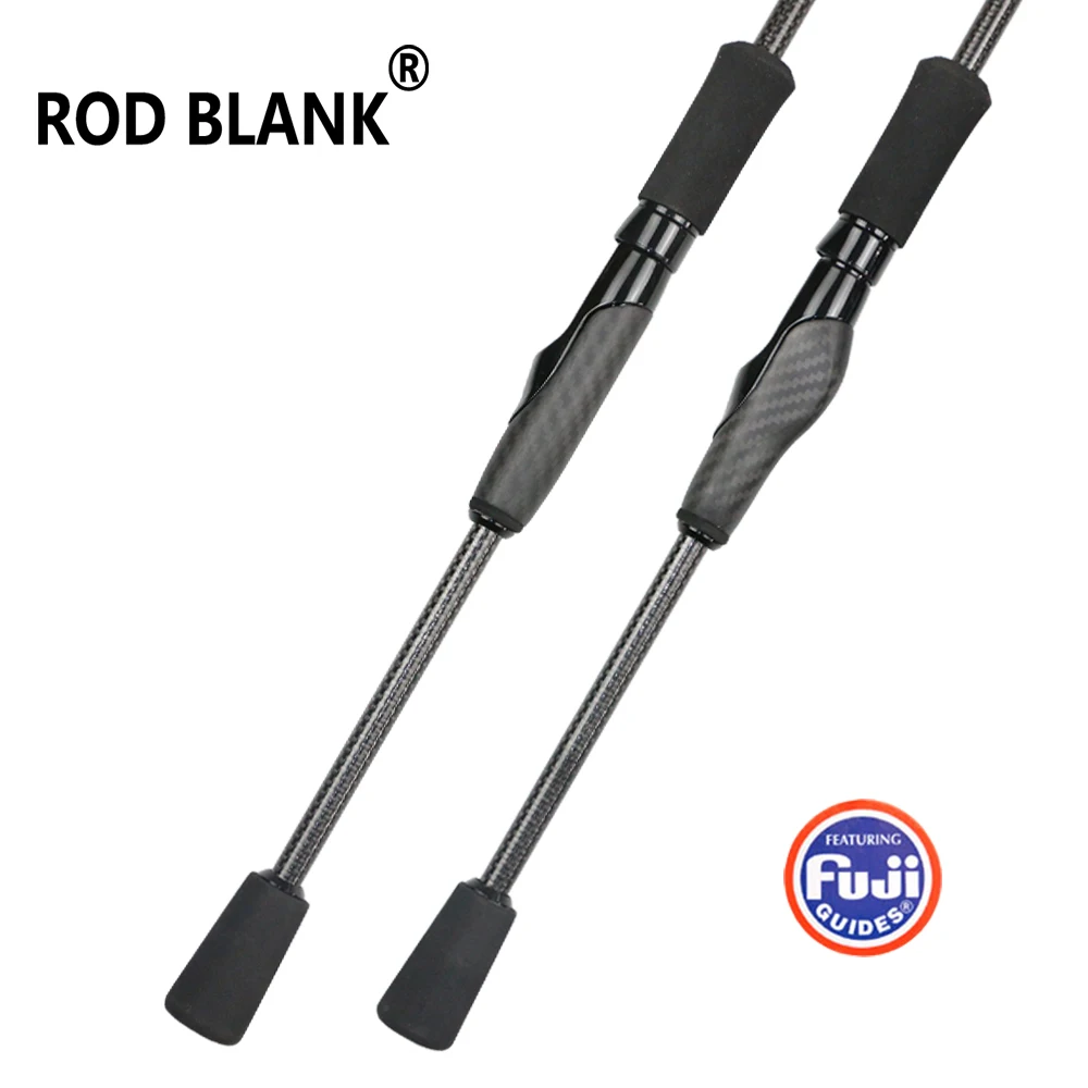Rod Blank 1 zestaw przynęta spinningowa zestaw uchwytów Fuji Carbon fibre Grip wędka elementy budowlane naprawa słupów DIY akcesoria