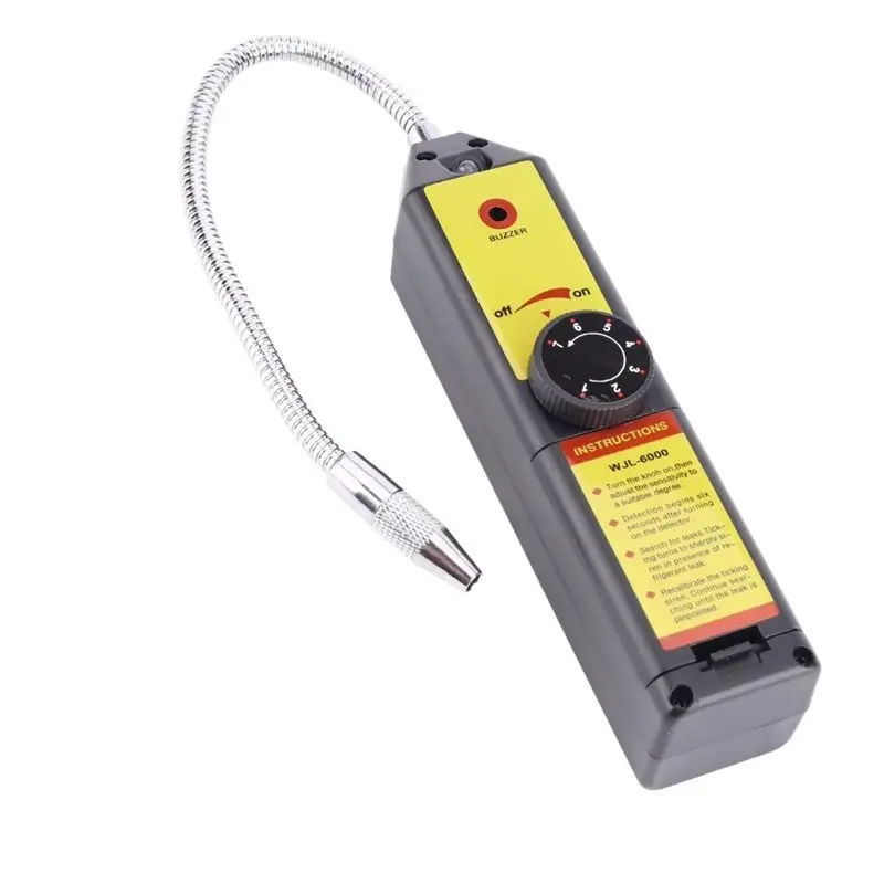 B62B WJL-6000 Halogen Refrigerant Leak Detector - Compact Intelligent Halogen Gas Detector for Automotive Leak Detection