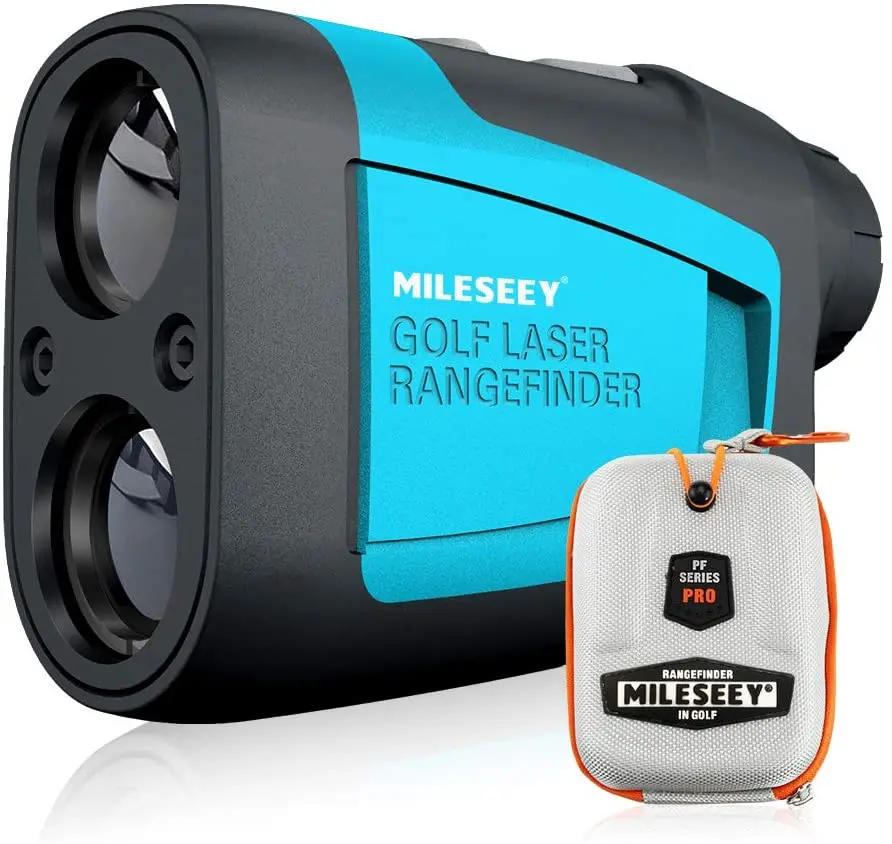 رائجة البيع PF210 600 متر OEM يده جولف والصيد الليزر Rangefinder مناظير سرعة قياس العلم عصا لمسافات طويلة Mileseey