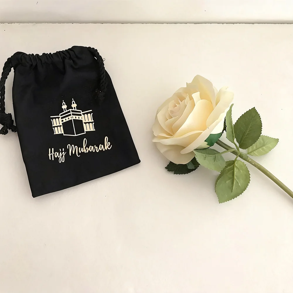 5 قطع كعباء حج مبارك شنطة هدايا مسلمة إسلامية رمضان كريم عيد الأضحى رمضان هدية عيد للأطفال ديكور الأسرة #3