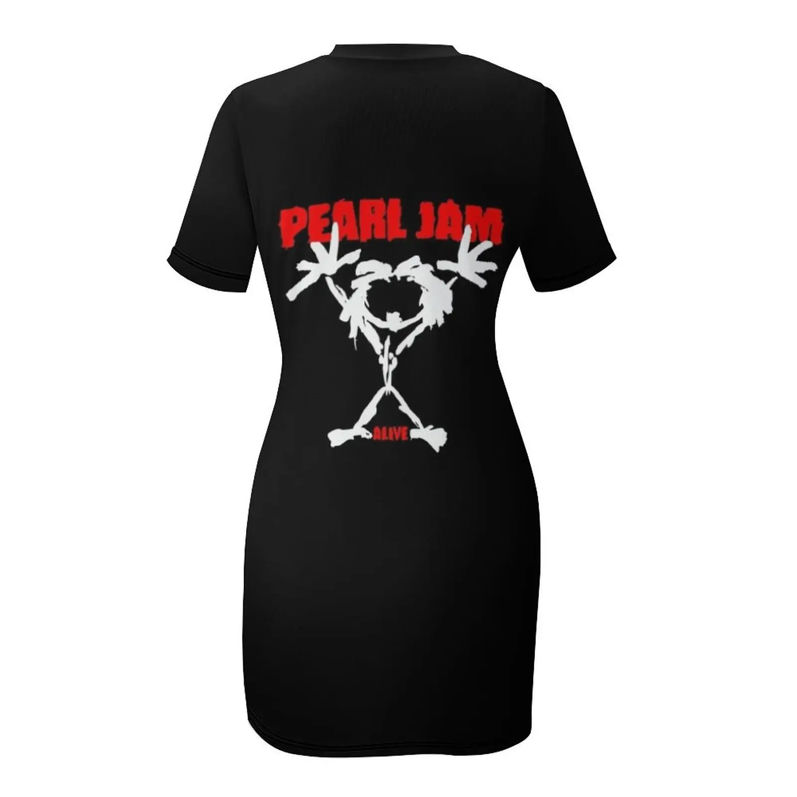 Pereal J Vestido de manga corta Vestidos largos velados Vestido vintage vestidos sueltos elegantes para mujer Vestido