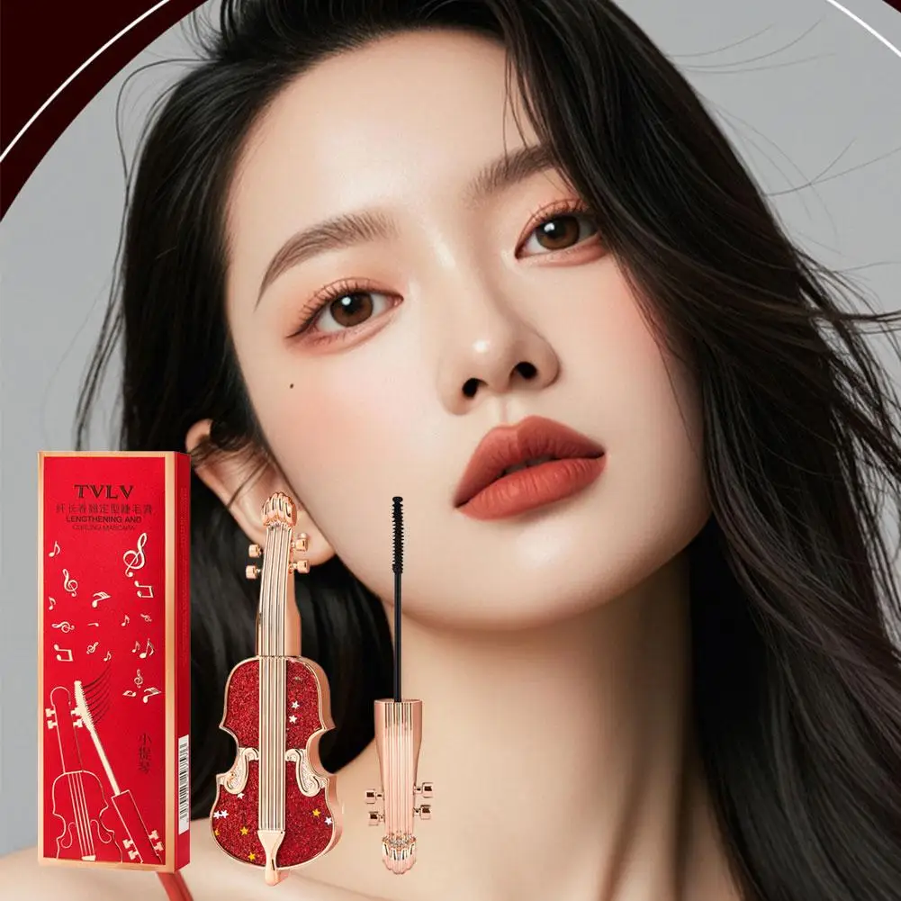 Violin Mascara Lengthening Volume Defining Mascara Natural Volume Lengthening Black Mascara Makeup Korean