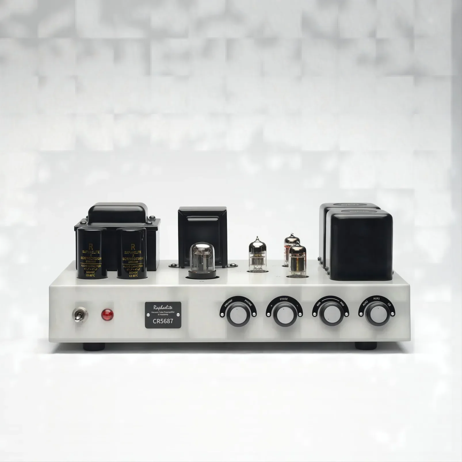 elite CR5687 Tube Preamplifier HIFI EXQUIS 6x5/6Z5/12AX7/ECC83/5687 Tube Headphone Amp