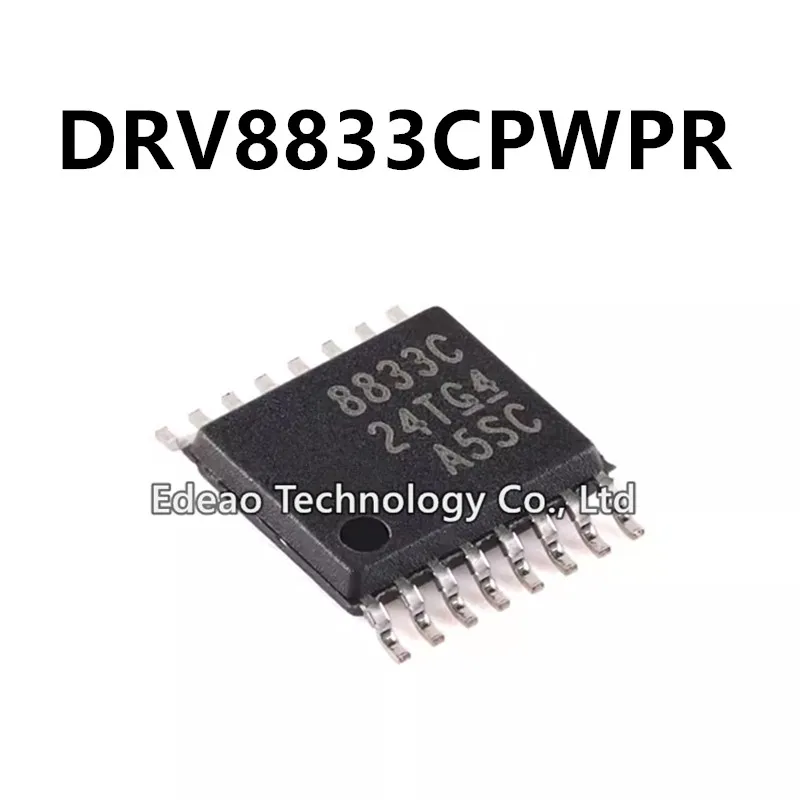 5~20Pcs/lot NEW DRV8833CPWPR HTSSOP-16 DRV8833CPW DRV8833C DRV8833 Marking:8833C SMD