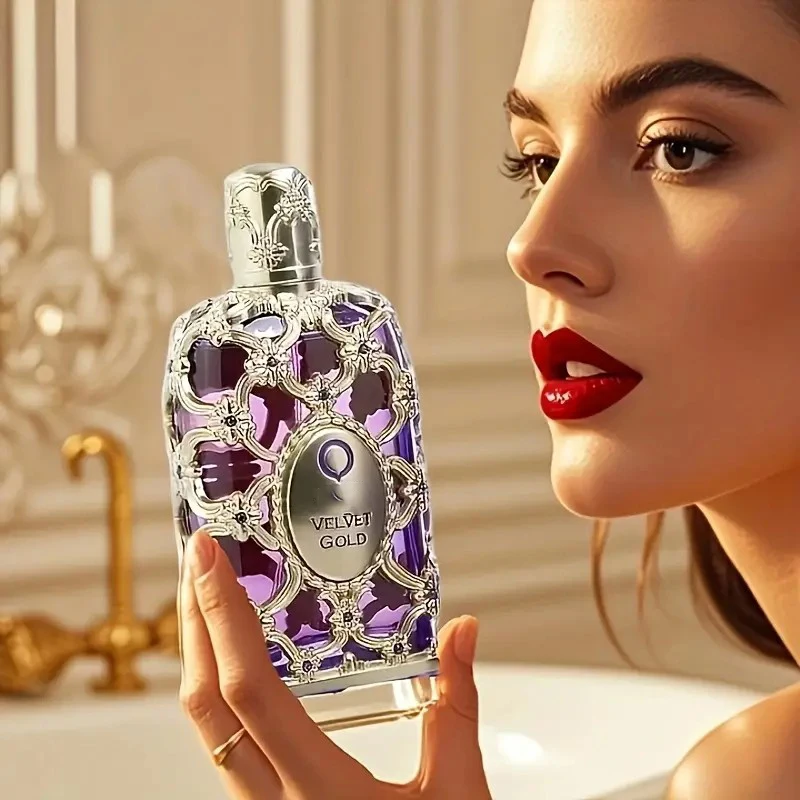 Orientica Velvet Gold Eau de Parfum مع ملاحظات البرغموت والورد والفانيليا، عطر الأزهار للنساء، يدوم طويلاً، 2.7 أونصة #2