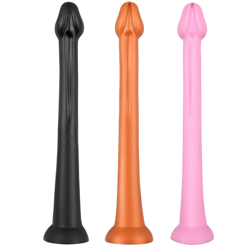 55cm Extra Long Silicone Anal Plug Tentacle Eel Anal Masturbation Device Female Soft Dildo Deep Prostate Massager Adult Supplies