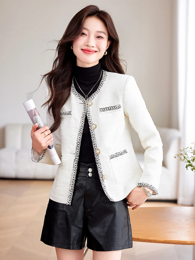 AIyssa fashion professional womens single-piece blazers intellectual elegance 2024 new style