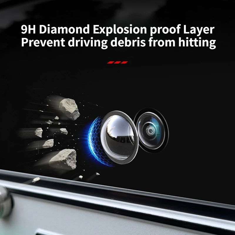 2/4PCS Car Camera Lens Protector Advanced Scratch Universal Car Camera Lens Guards Waterproof Dustproof Protection Accessories