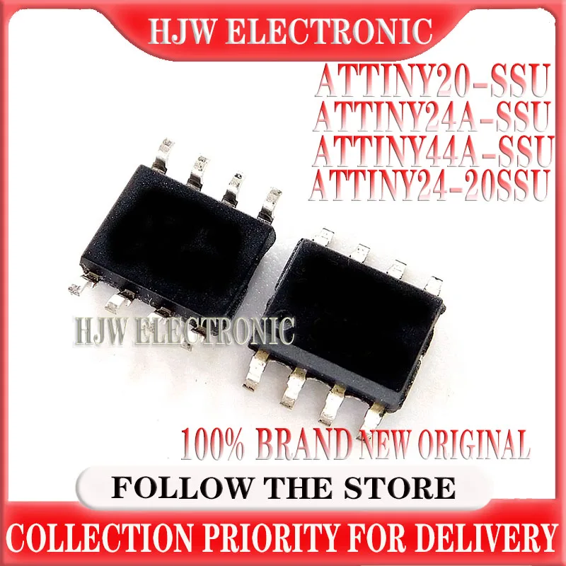 

ATTINY20-SSU ATTINY24A-SSU ATTINY44A-SSU ATTINY24-20SSU ATTINY44-15SSZ ATTINY24V-10SSU ATTINY44V-10SSU MCU SOP-8