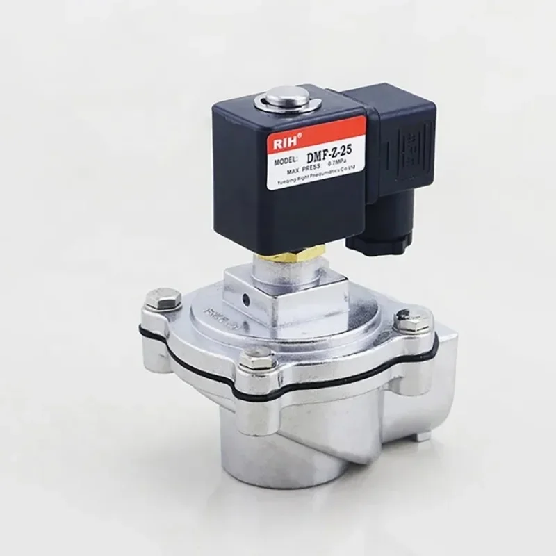 type electrovanne pneumatic solenoid dust diaphragm right angle pulse solenoid valve