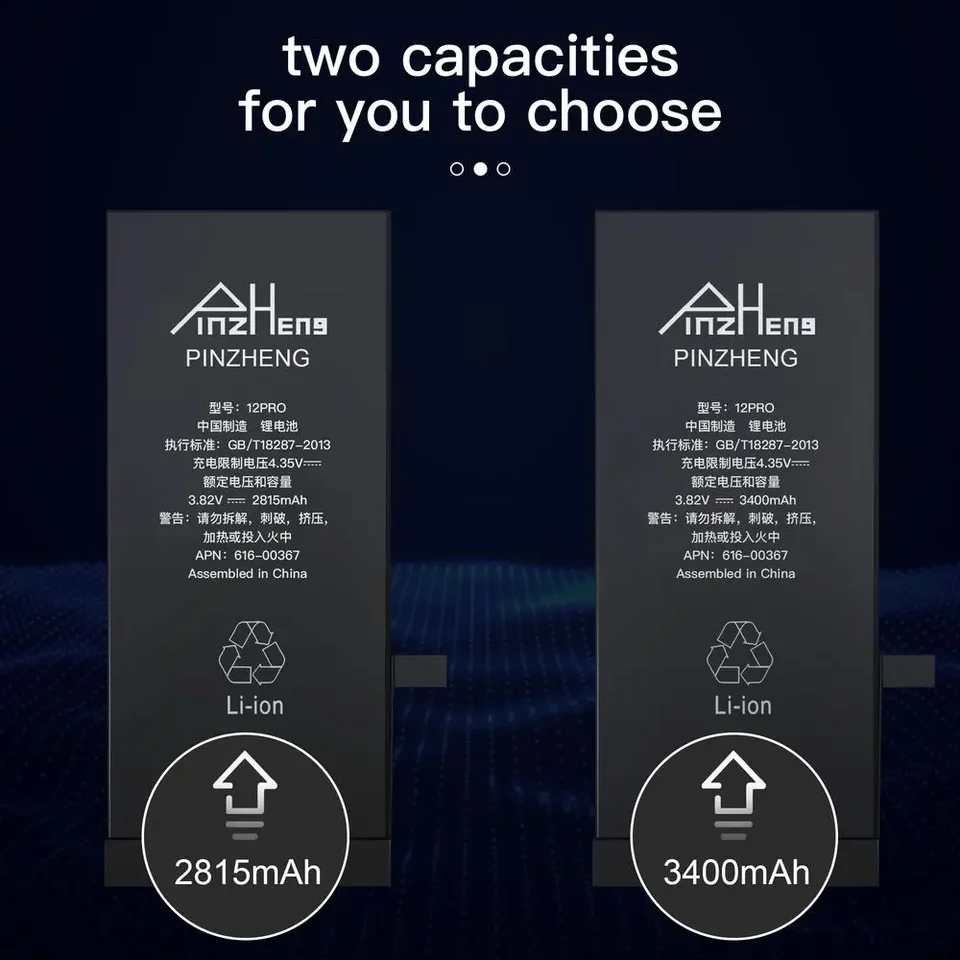 Batería de alta capacidad para iPhone 16, 15 Pro Max, 14, 16 Pro, repuestos para iPhone 15, 16, 14 Plus, 14 Pro Max 4