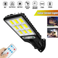 18/30/72/117/108 Led Solar Light 6000K Outdoor Solar Lamp With 3Light Modes RIR Motion Sensor Street Lamp Garden Patio Path Yard