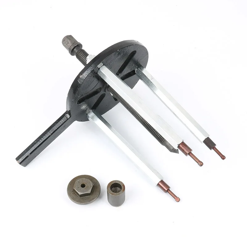 Three claw puller internal hole bearing disassembly tool, multifunctional inner and outer bearing extractor,wheel puller, puller