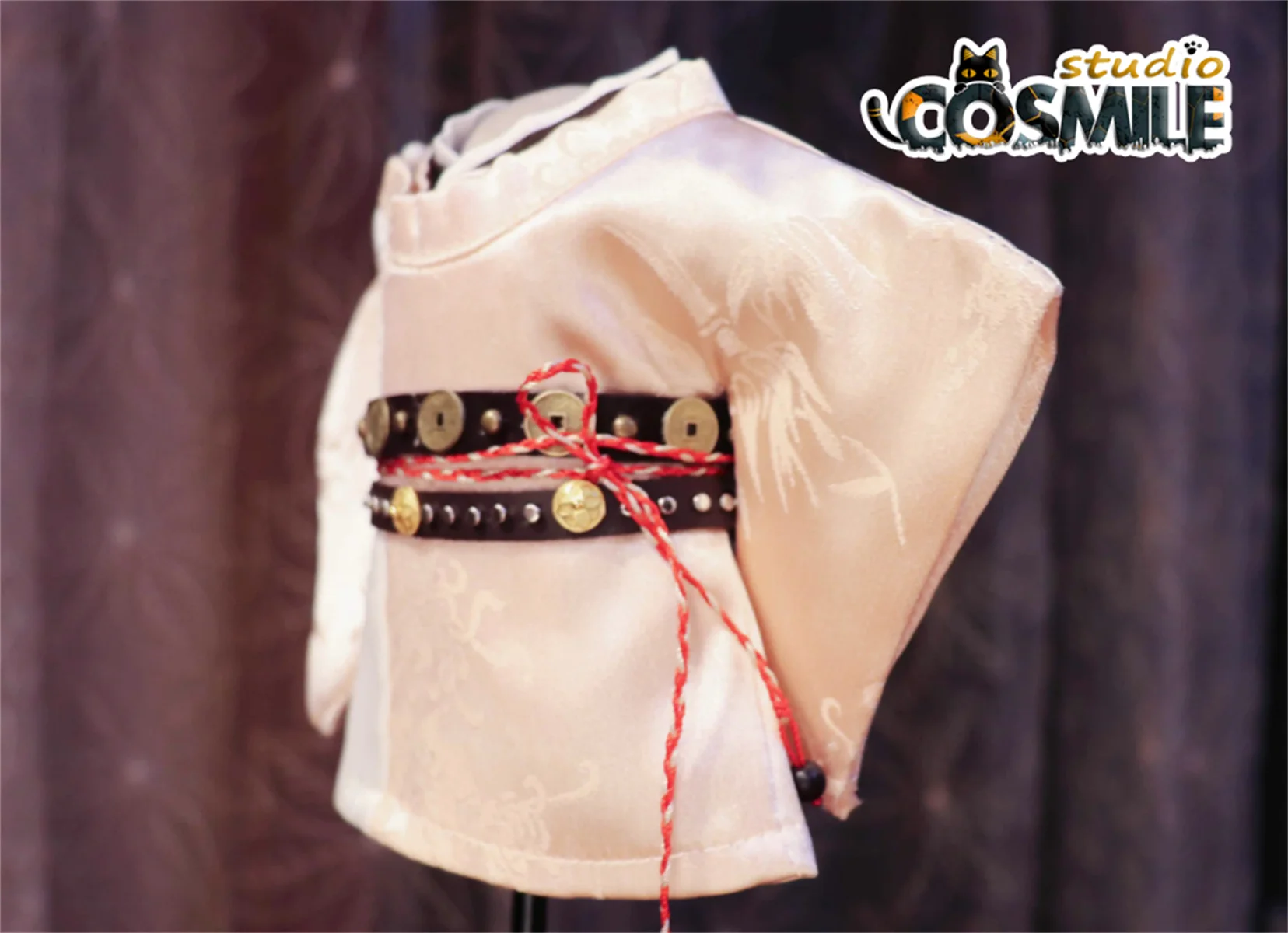 TV Go East Si Fang Guan Yuan Mo Tan Jianci Kostum Kuno Merah Muda Muda Boneka Mewah 20Cm Pakaian Boneka Aksesori Boneka PR