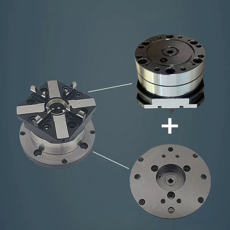 

Прецизионный резьбовой патрон с ЧПУ с пневматическим держателем квадратного электрода для электроэрозионных станков ERWOA и интерфейса 3R 80 мм