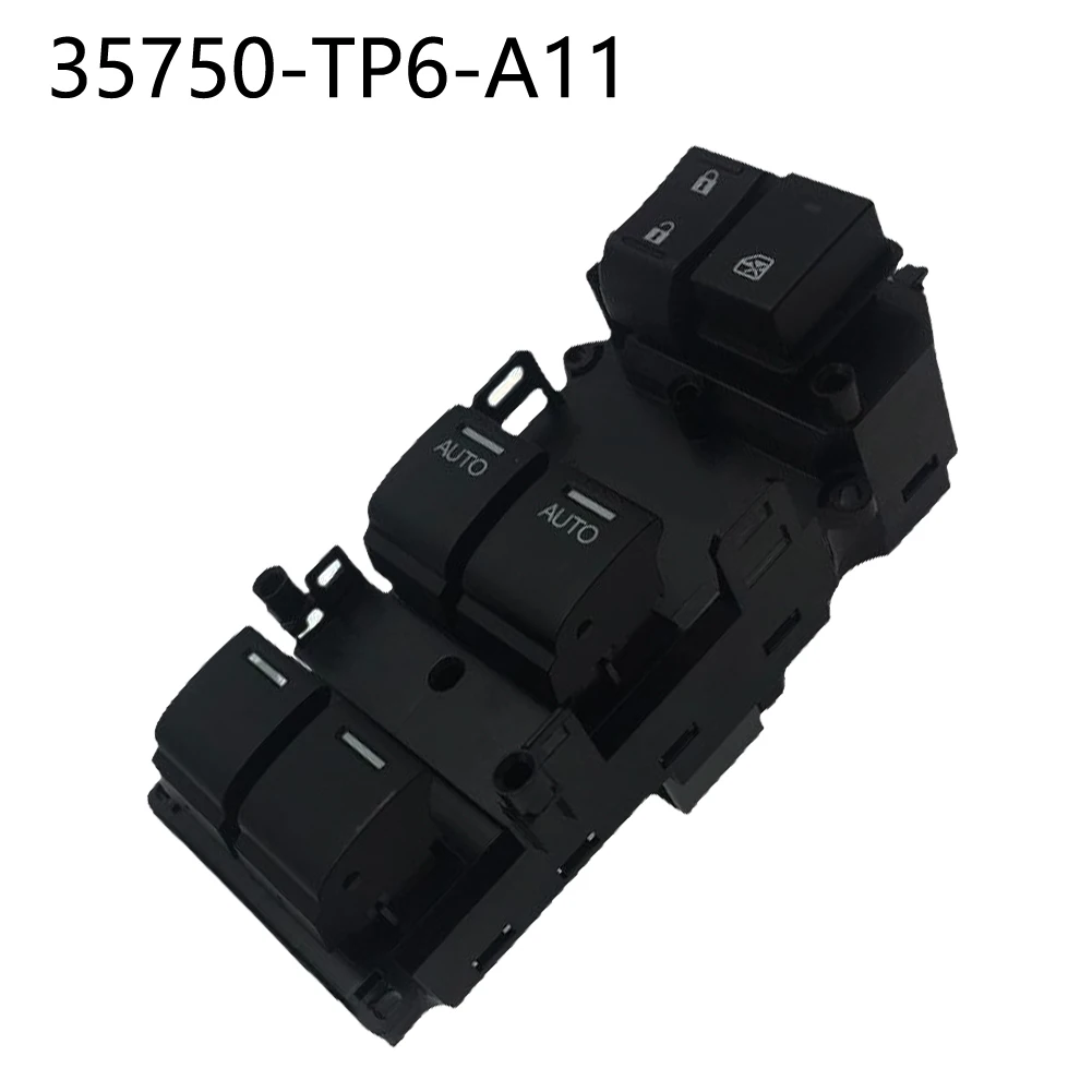 

35750TP6A11 \Front \LH \Power Window Switch For Honda For Accord For Crosstour 3.5L 10-15 \Replacement Car Interior Accessories