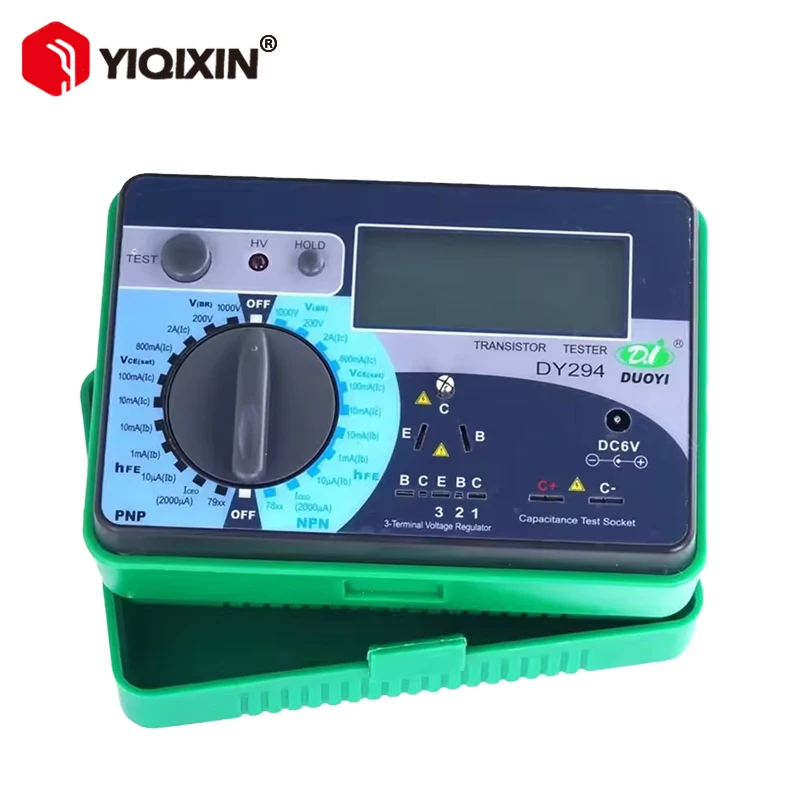 DY294 Multifunction Digital Transistor Analyzer Tester Semiconductor Diode Triode Reverse AC DC Voltage Capacitance Tools