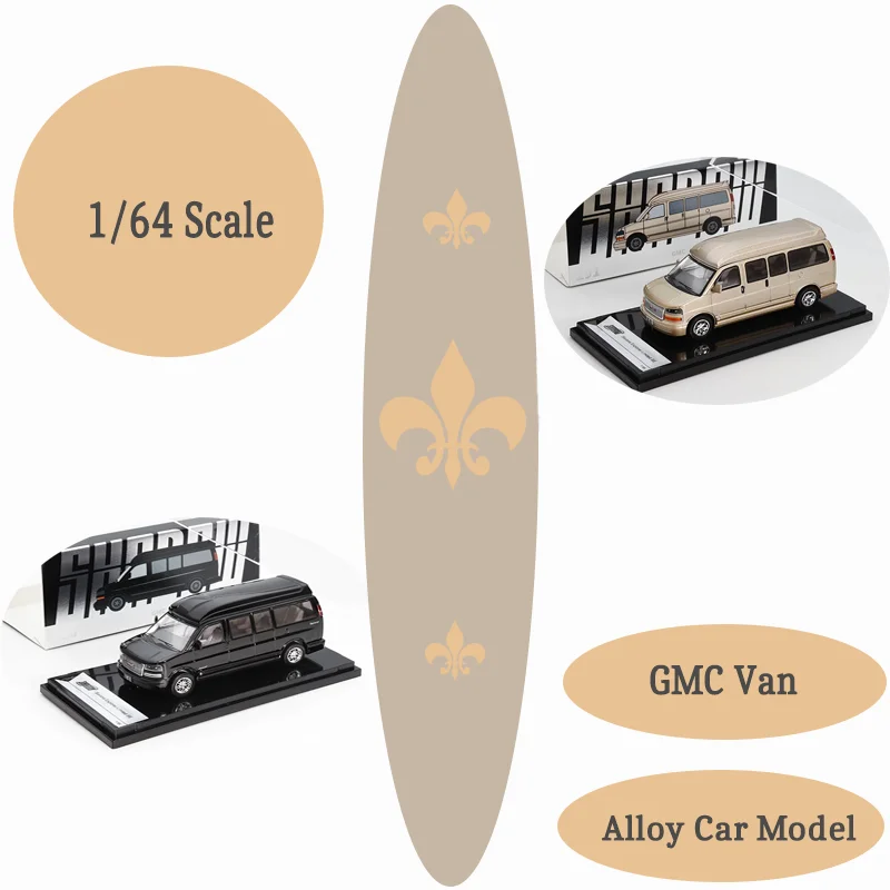 shadow-1-64-escala-gmc-van-modelo-de-carro-em-liga-metalica-decoracao-de-mesa-presente-Unico-exibicao-estatica-colecionaveis-brinquedos