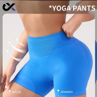 Pants Women Yoga Seamless Wearing Shorts Three Waisted Seamlessfor Womens Running Tight Fitting Perky Gym Clothing for Women