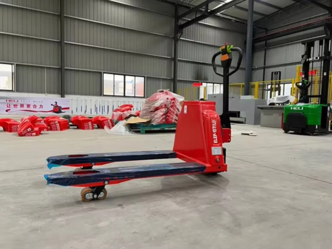 New design of lithium battery electric pallet truck