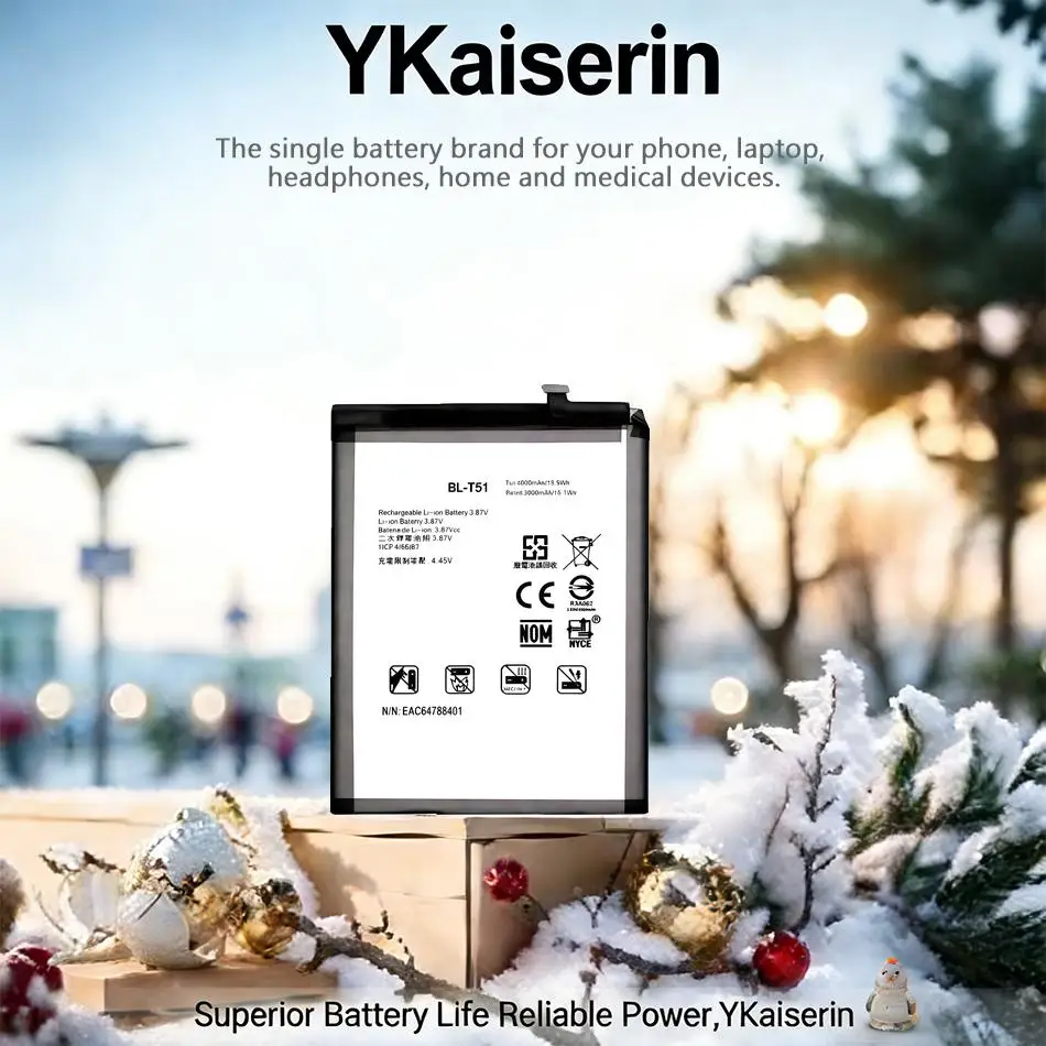 

Высококачественная сменная батарея 4000 мАч BL-T51 для мобильных телефонов LG K42, K52, K62 Plus, K62+, LMK420, LM-K420, LM-K420H, LM-K420E, LM-K420Y