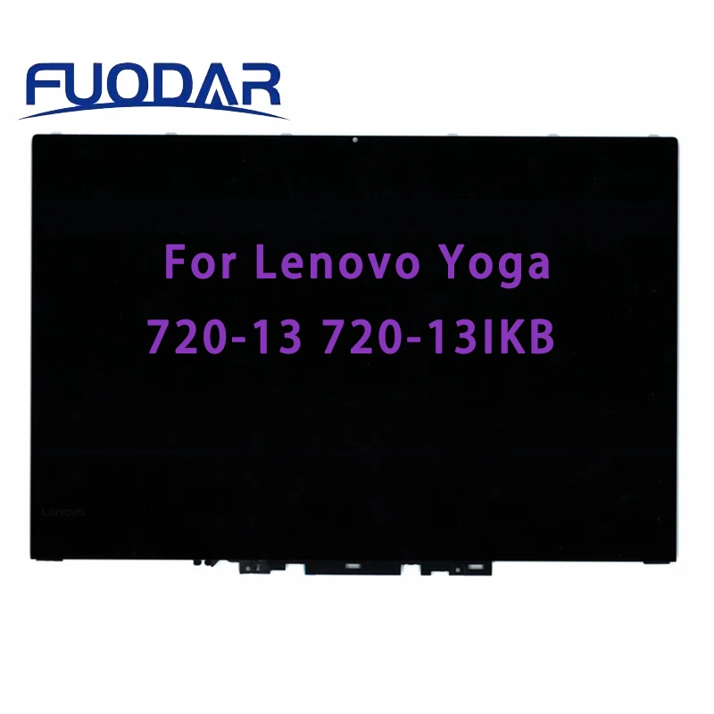 13.3 "para lenovo yoga 720-13 720-13ikb 80x6 81c3 fhd ou uhd 4k lcd led montagem da tela de toque fru 5d10n24290