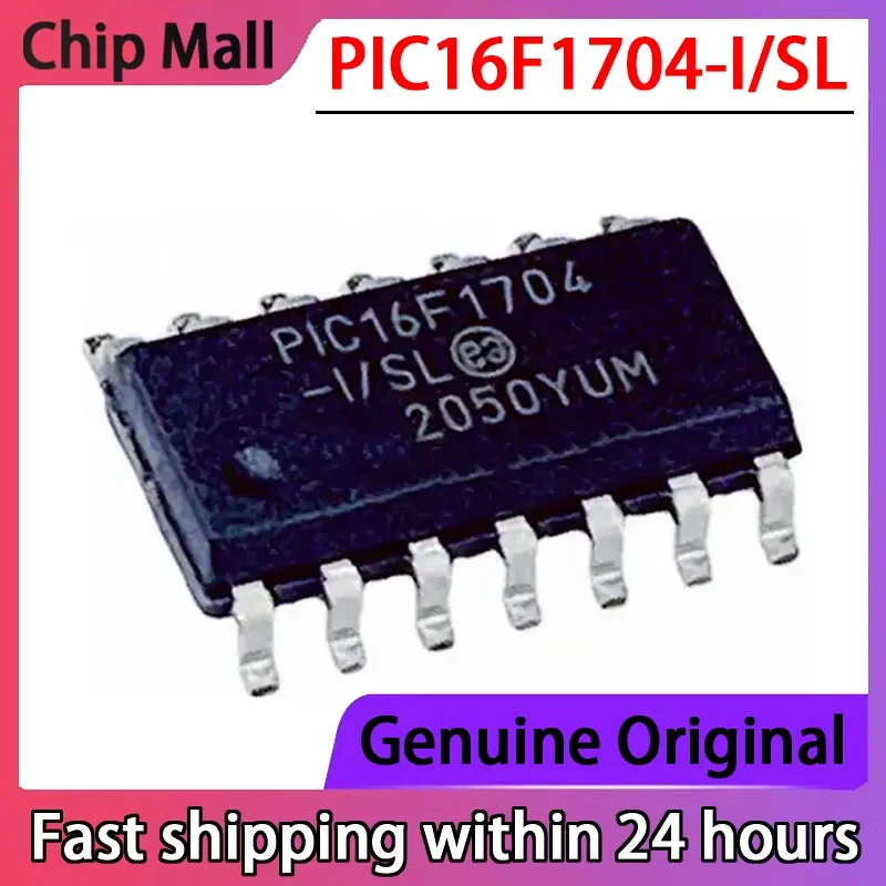 

Оригинальный 8-битный микроконтроллер PIC16F1704-I/SL PIC16F1704 SMT SOP-14