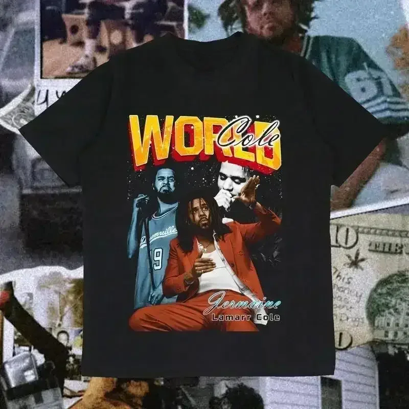 J cole Hip Hop TShirt Cotton Tee For Men All Size S234Xl