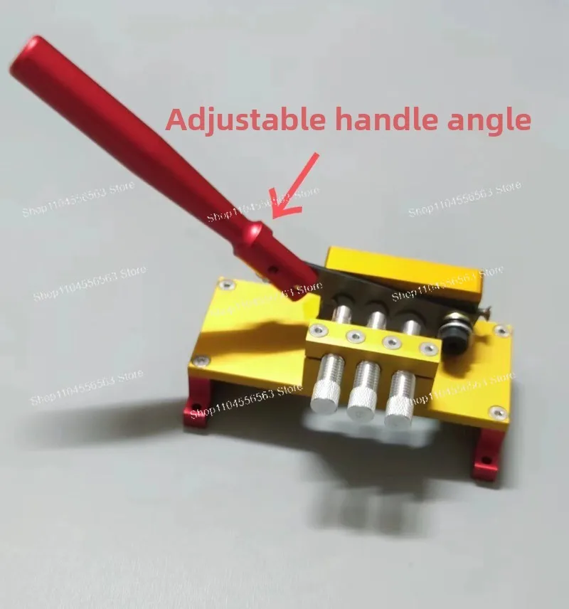 Positioning Fixed-length Cutter, Multi-purpose Shears for Heat Shrink Tube, Rubber Strip & Lead Wire
