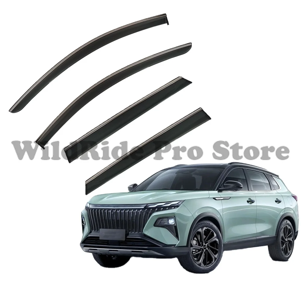 

1 комплект Dongfeng Aeolus Haoji 2023, автомобильный козырек от солнца и дождя из 4 предметов