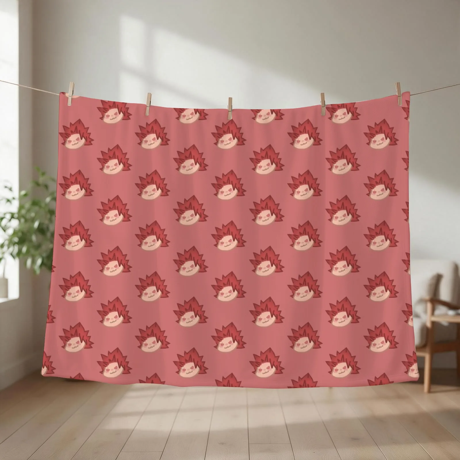 Kirishima Throw Blanket couch cozy soft plush fuzzy picnic outdoor blanket