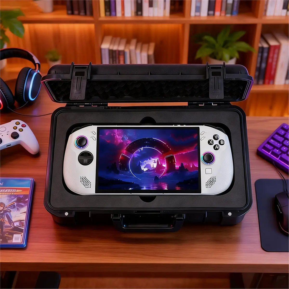 Hard Carrying Case for Go S Handheld Game Console Shockproof Storage Bag Travel Protective Case