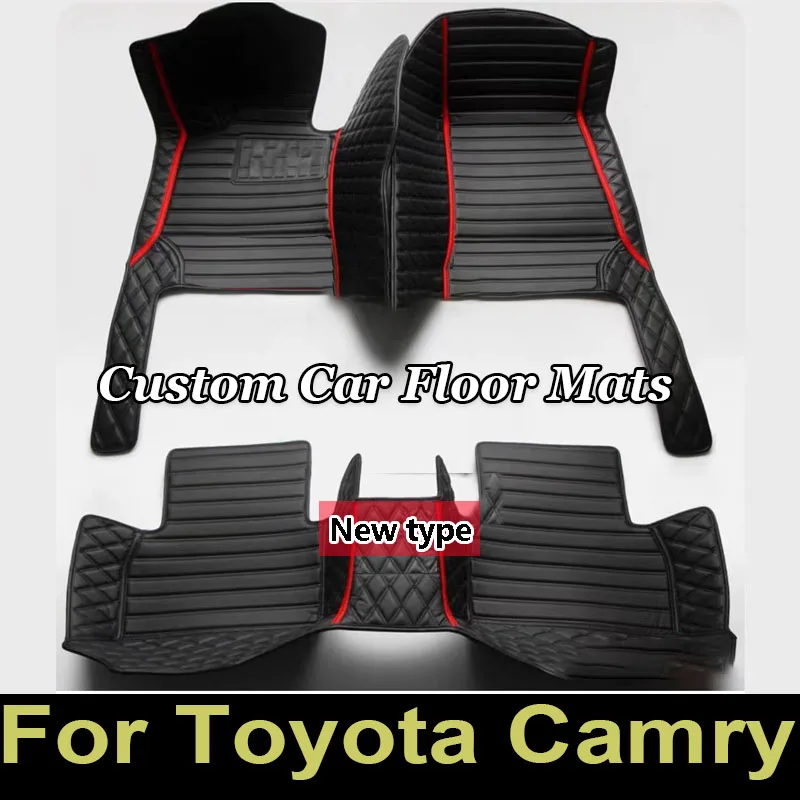 

Car Floor Mats For Toyota Camry 8th XV70 2020 2019 2018 Car Floor Mats Accessories Leather Carpets Styling Custom Waterproof Rug