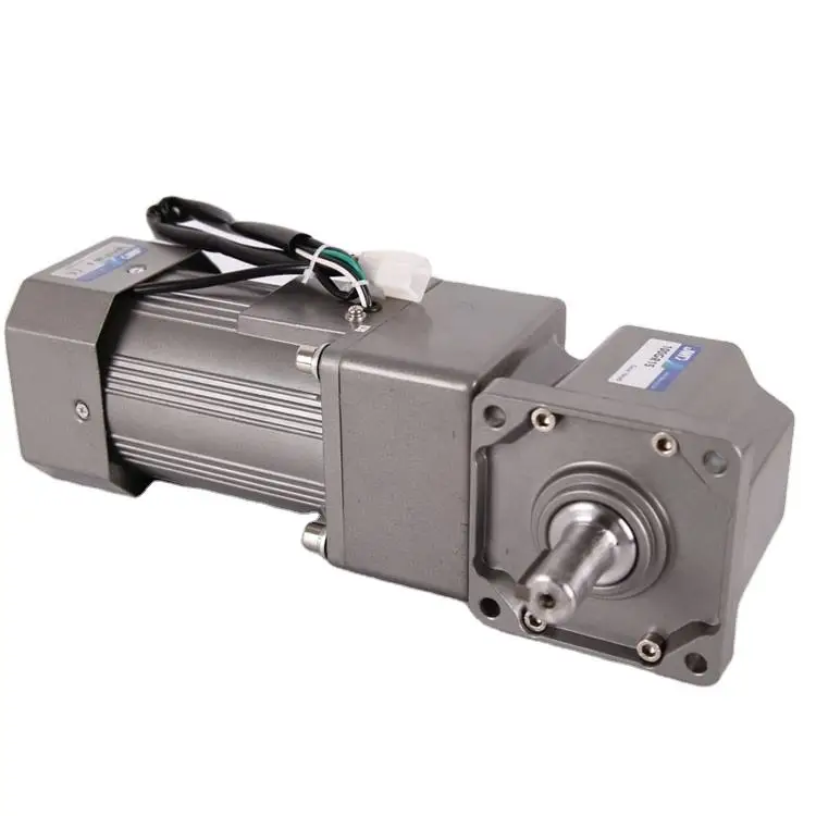 JWD 120W 140w AC Right Angle Reduction Gear Motor 220V Bevel Motor Durable High Torque Low Lose Gear Motor