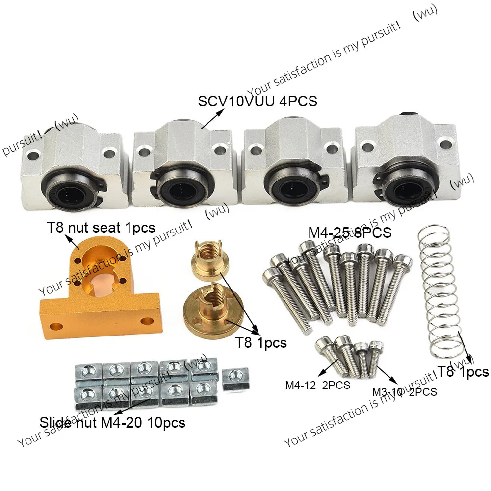 FORCNC3018 Pro X Axis Upgrade Kit Suit Metal Woodworking CNC3018PRO Sliding Table Accessories CNC Router 3018 Pro Hardware Parts