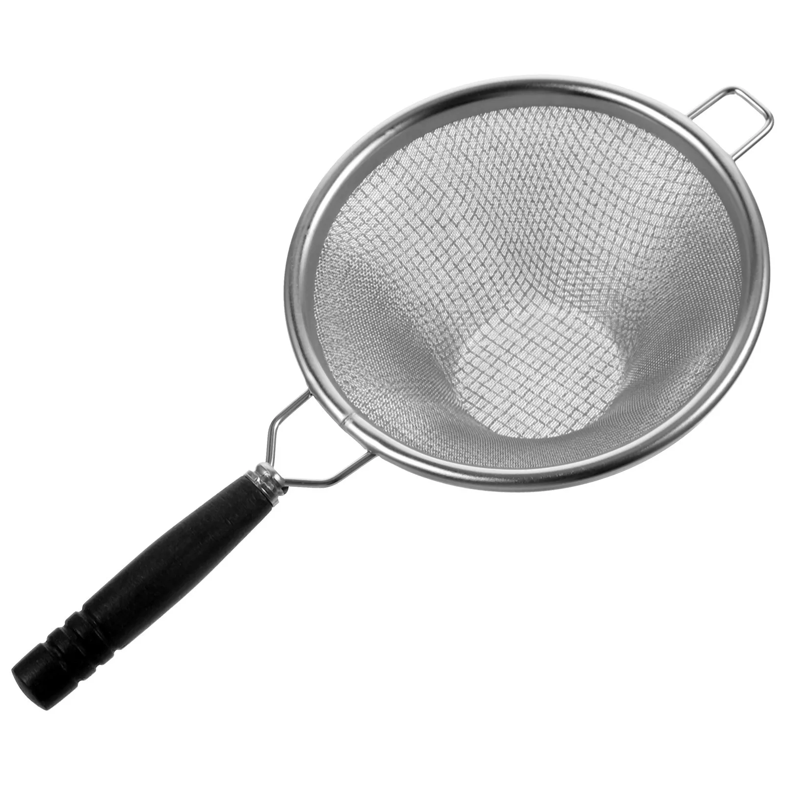 

Fine Mesh Tea Strainer Stainless Steel Wooden Handle Loose Leaf Tea Strainer Mesh Filter for Home Use Food Strainers