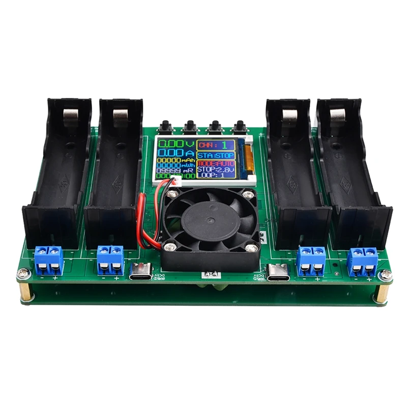 

18650 Lithium Battery Capacity Tester Automatic Internal Resistance Tester MAh Digital Battery Power Detector Module