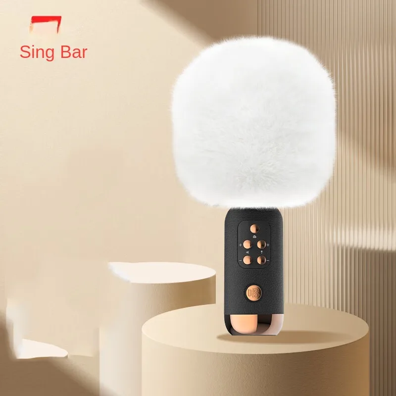 

Беспроводной микрофон Sing Bar, маленький гигантский Bluetooth аудио телефон Kgobo, умное шумоподавление, большой диапазон, бытовой телефон