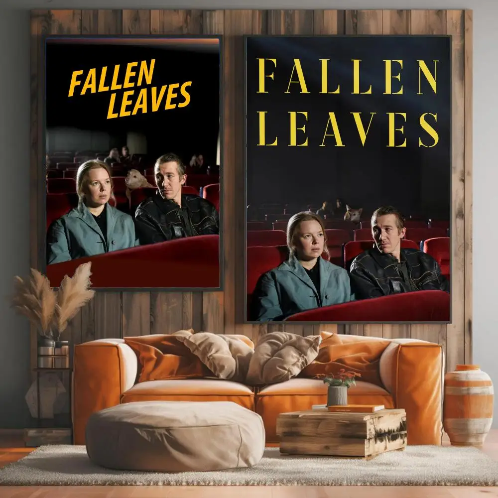 classic movie F-Fallen Leaves-S Painting Calligraphy Elegant Botanical Decor for Living Room Modern Interior Design